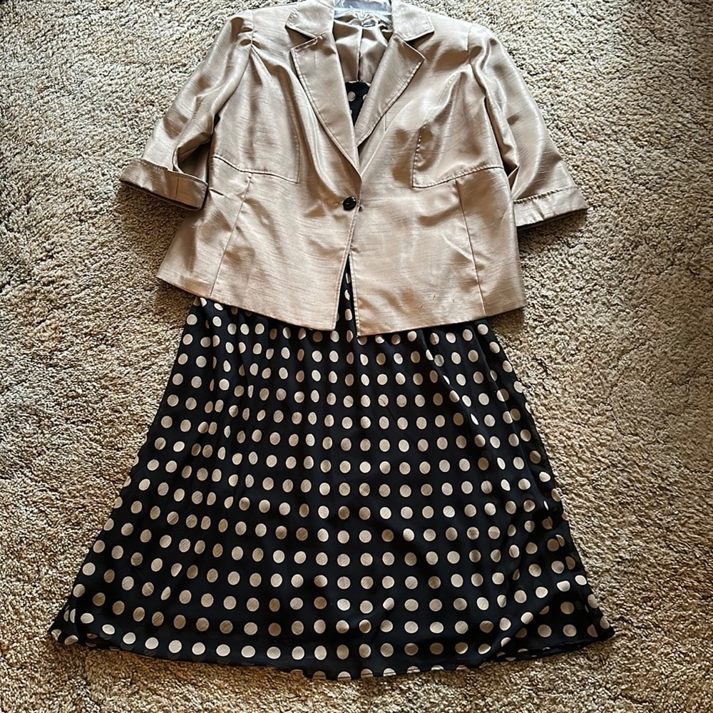 Dana Kay Chiffon dress and Jacket set